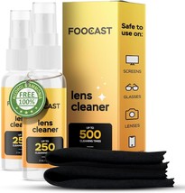  Cleaner Spray Kit 2 x 2 Oz Up to 500 Lens Spray Times I Also Ideal for  - £9.38 GBP