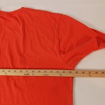 Carhartt T-Shirt Men's L Cotton Short Sleeve Pocket Logo Workwear Orange K87 ORG image 13