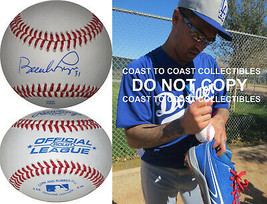 Brandon League Los Angeles Dodgers Blue Jays signed autographed baseball proof - £50.63 GBP