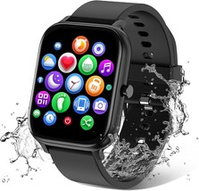 Smart Watch for Men Women Compatible with iPhone Samsung Android Phone 1... - £28.43 GBP