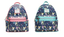Loungefly Disney Peter Pan Tinkerbell Glow In The Dark PINK OR TEAL Backpack - £95.91 GBP