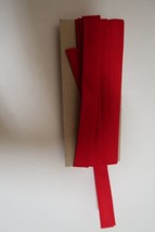 Wrights Double Fold Bias Tape 1/2&quot; X2 3/4 yd -  Red - £3.11 GBP