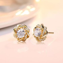 Tar of david 2 carat 6 5mm moissanite earrings studs pure 925 silver certificated women thumb200