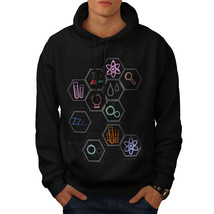 Wellcoda Science Love Print Geek Mens Hoodie - £27.16 GBP+