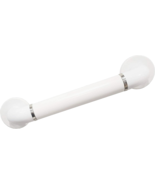 GRAB BAR NIB WINGITS 12” TRUE ELEGANCE WHITE W/STAINLESS STEEL RINGS WGB... - $15.00