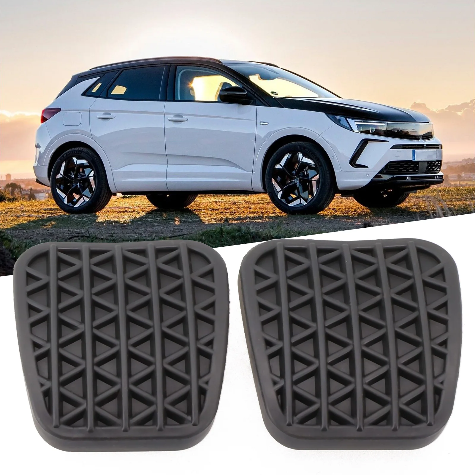 2X Rubber Sleeve For Brake Pedal New Arrival Brake Clutch Pedal Pad For ... - $7.93