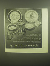 1945 Georg Jensen Little Bo-Peep and Peter Rabbit Earthenware Sets Advertisement - £14.78 GBP