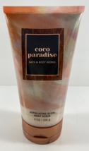 NEW Bath &amp; Body Works Exfoliating Glow Body Scrub Coco Paradise 8 oz - $17.81