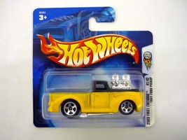 Hot Wheels 1941 Ford Pickup First Editions 41/42 Yellow Die-Cast Short Card 2003 - £2.89 GBP
