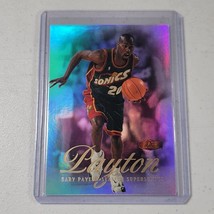 Gary Payton Card #87 NBA Basketball Seattle Super Sonics 1999-00 Flair Showcase - £6.26 GBP