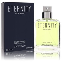 Eternity by Calvin Klein Eau De Toilette Spray 6.7 oz for Men - £45.23 GBP