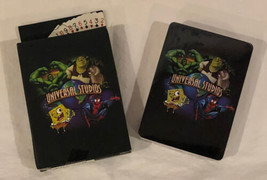 Vintage 2004 Universal Studios Playing Cards Hulk,Shrek,SpongeBob,Spiderman VGC! - £15.81 GBP