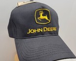 John Deere Tractors Black Snapback Hat Cary Francis Group One Size - NEW... - £14.24 GBP