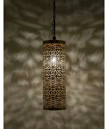 Pendant Light Engraved copper brass SHARIT Chandelier Pendant - Moroccan... - £173.01 GBP