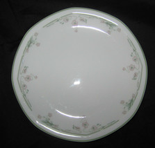 Royal Doulton Bread &amp; Butter Gravy Underplace Plate Caprice Pink Green Octagonal - £11.73 GBP