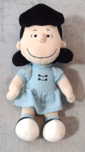 Kohl&#39;s Cares Peanuts Lucy Doll Plush Stuffed 14&quot; Charlie Brown Character - £8.46 GBP