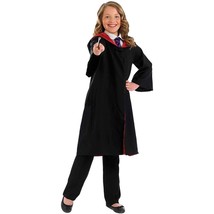 Fun Shack Kids L Harry Potter, Hermione Wizard Robe with Wand - £19.77 GBP