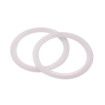 DERNORD Silicone Gasket Tri-Clover (Tri-Clamp) O-Ring - 3 Inch (Pack of 2) - £9.35 GBP
