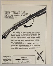 1954 Print Ad Ithaca Featherlight Repeater Shotguns Made in Ithaca,New York - £9.30 GBP