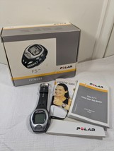 Polar F5 Black CE0537 Heart Rate Fitness Monitor Watch + Heart Sensor UN... - $9.00