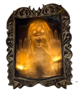 Animated Haunted Mirror Light Up Sound Halloween Decor Creepy Ghost Woma... - $884.95 MXN