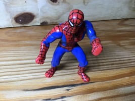 Vintage 1995 Marvel Spider-Man 3.5” Action Figure Toy Spiderman Loose - £9.84 GBP