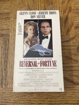 Reversal Of Fortune VHS - £19.73 GBP