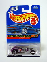 Hot Wheels Saltflat Racer #985 Car-Toon Friends #1 of 4 Purple Die-Cast Car 1999 - £2.33 GBP