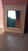 Moroccan wall mirror for bathroom, decorative carved hanging Mirror - £158.16 GBP