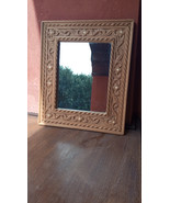 Moroccan wall mirror for bathroom, decorative carved hanging Mirror - £158.31 GBP