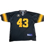 Troy Polamalu #43 Pittsburgh Steelers Stitched Jersey Sz 52 75th Reebok NFL - $59.35