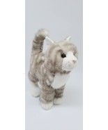 Bass Pro Shops Plush Cat Standing Tabby Cat Gray White Collectible Kitte... - £16.12 GBP