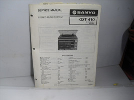 Sanyo GXT 410 Original Service Manual - £1.56 GBP