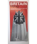 BRITAIN British Pavilion Brochure EXPO 67 MONTREAL Exhibits 1967 World&#39;s... - $12.00