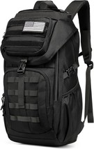 Wotony Tactical Assault Pack Backpack Molle Military Backpack, Black, 25L - $38.99