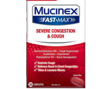 Mucinex Fast-Max Adult Severe Congestion &amp; Cough Caplets 20 ct - $13.63