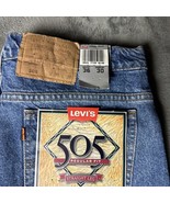Vintage Levi’s 505 Orange Tab Jeans Mens 36x30 Blue Denim Wash Straight ... - $288.42 CAD