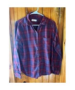 Hollister woman&#39;s flannel size L Hollister woman&#39;s flannel size L Burgundy - $285.10 MXN