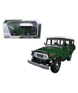 Toyota FJ40 Dark Green with White Top 1/24 Diecast Model Car by Motormax - €38,18 EUR