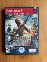 Medal Of Honor: Rising Sun Video Game PS2 Sony PlayStation 2 With Manual - £7.82 GBP