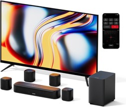 Ultimea 7.1Ch Virtual Surround Sound Bar, Surround Sound System For, Aur... - $168.97