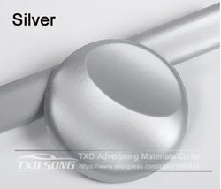 Yling black dark grey silver metallic brushed aluminum vinyl car wrap film with size 10 thumb200