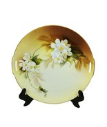 Vtg RS Germany Floral Porcelain Plate  Decorative 9.75&quot; with Gold Rim &amp; ... - $19.75