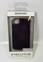 Merkury Innovations Exécutif Complet Accès Snap On Coque pour IPHONE 4/4s - Noir - £6.22 GBP