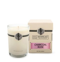 Archipelago Charcoal Rose Boxed Candle 5.2oz - £27.07 GBP