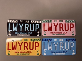 Lawyer Up (LWYEUP) Novelty Aluminum Metal license plate for golf carts, bikes an - £6.39 GBP