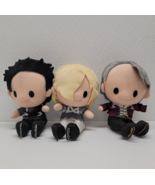 3 Honey Bebe Anime Plush YURI on ICE Victor Nikiforov, Orange Rouge, Kat... - $75.73