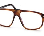 NEW TOM FORD TF58901-B 050 Havana Eyeglasses Frame 55-15-145mm B43mm Italy - £166.47 GBP