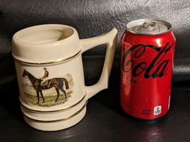 Gladiateur Derby Winner 1865 Tankard Mug Race Horse Andover China Co  - $35.63