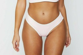Frankie&#39;s Bikinis Swimwear Rosewater Hannah 70&#39;S Cheeky Bikini Bottom (S) Nwt - £63.93 GBP